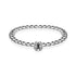 Trooper | Silver | Crystal Charm Bracelet